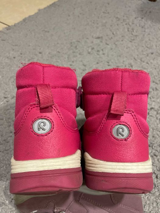 Reima Tec Qing 28, зимові ботинки на дівчинку, рожеві