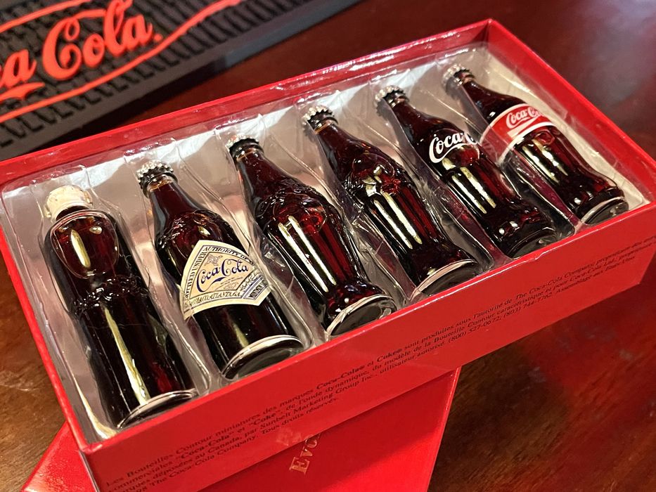 Set miniaturas coca-cola