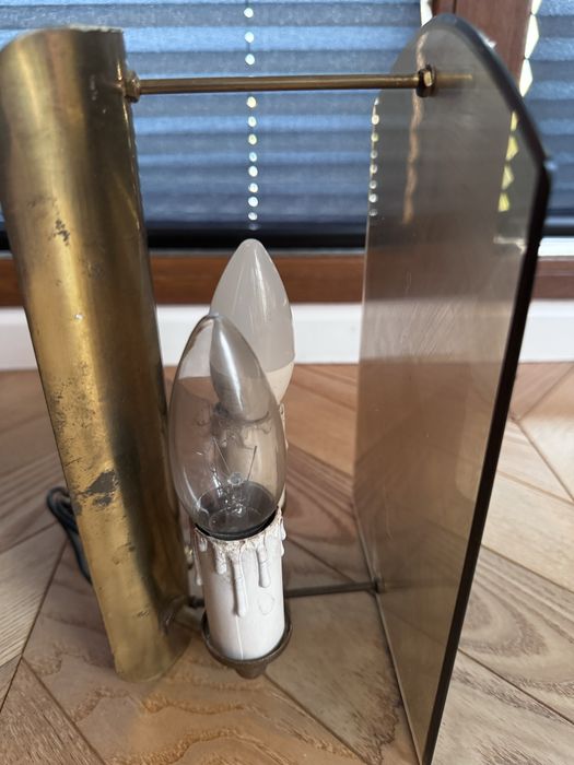 Kinkiet miedziany na 2 zarówki 20 zł