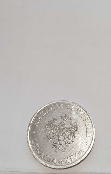 Moneta Kazimierz Wielki Lokacja w XIV w. Zamek Czorsztyn