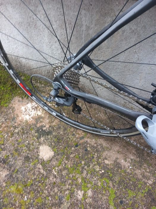 Bicicleta em carbono