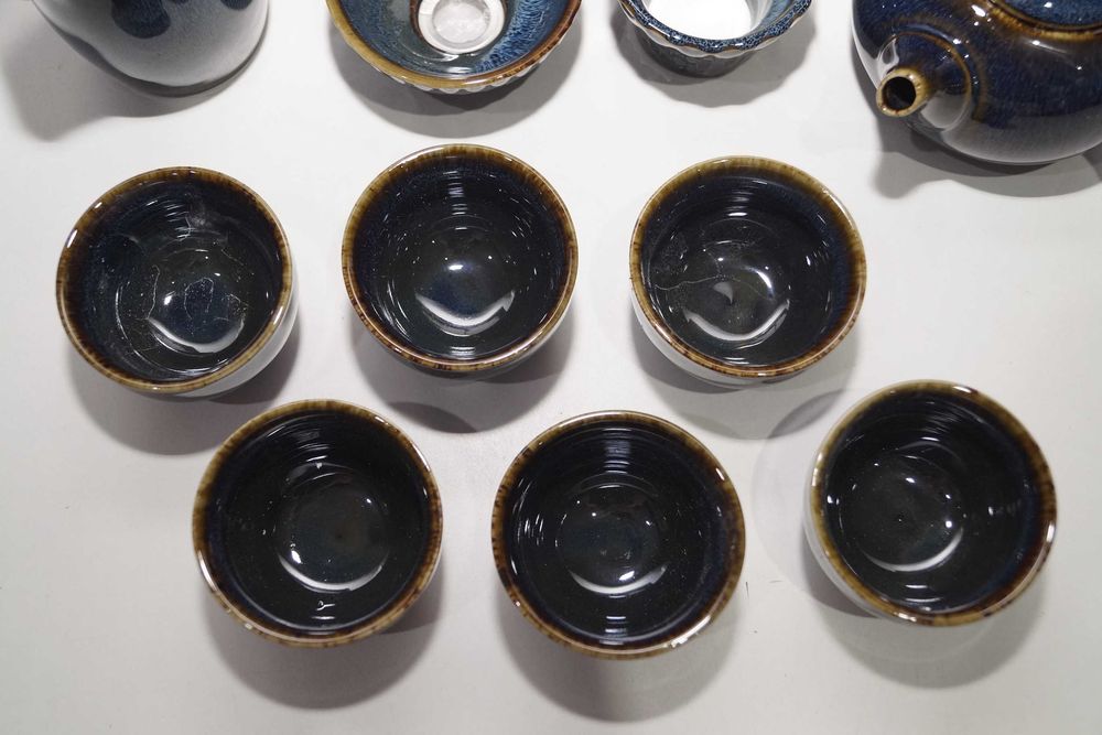 1555 Chińska porcelana zestaw do herbaty Kung Fu dla 6 osób