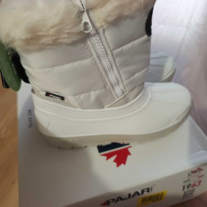 Śniegowce white junior PAJAR