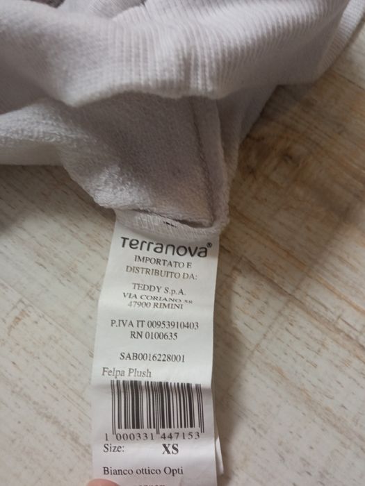 Biała bluza dziewczęca Terranova XS
