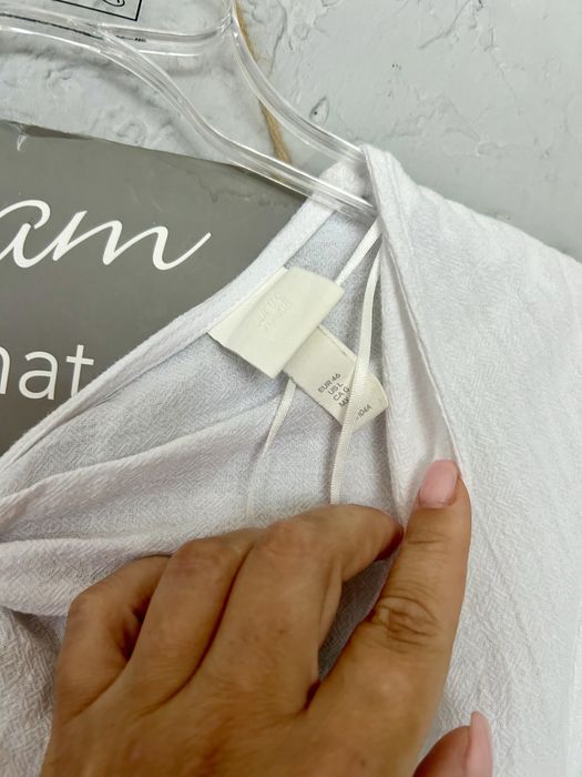 Biala sukienka boho h&m lato letnia instagramowa viral