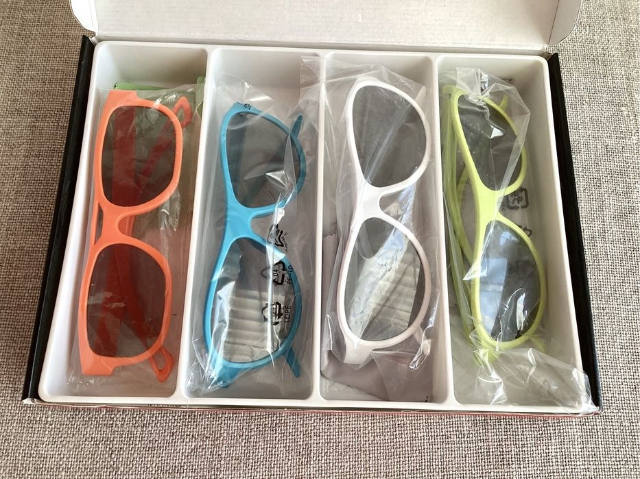 Okulary 3D do oglądania telewizji