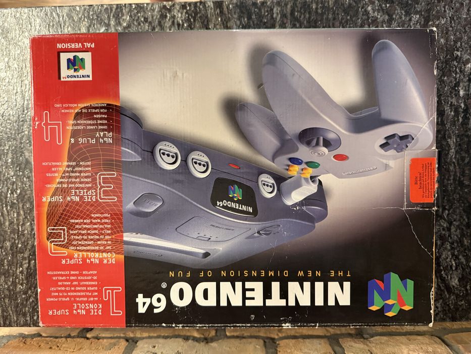 Nintendo 64 PAL | BOX | Pad | Instrukcje | Sprawna