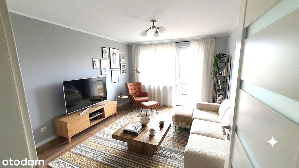 Wyremontowane 2-pokojowe 44,92 m² osobna kuchnia, bez pośredników
