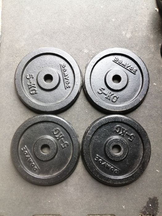 Obciążenie żeliwne Domyos Decathlon 4x5kg