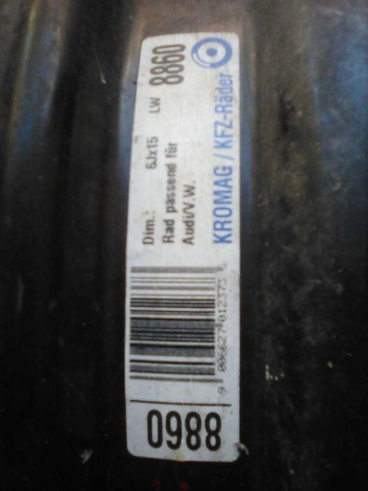 conjunto 4 jantes originais Audi a3, usadas, muito bem conservadas