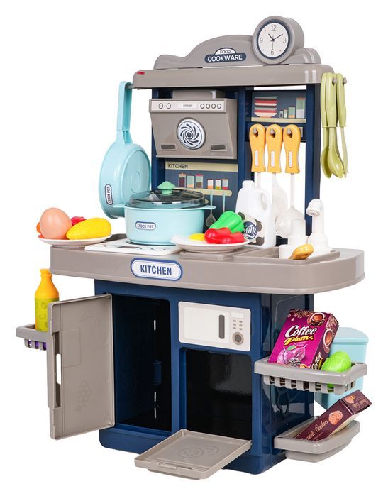 Kuchnia Niebieska Z Funkcją Świateł I Dźwięku + Akcesoria