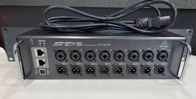 Behringer SD8 Digital Snake stagebox AES50 – nieużywany, sprawny