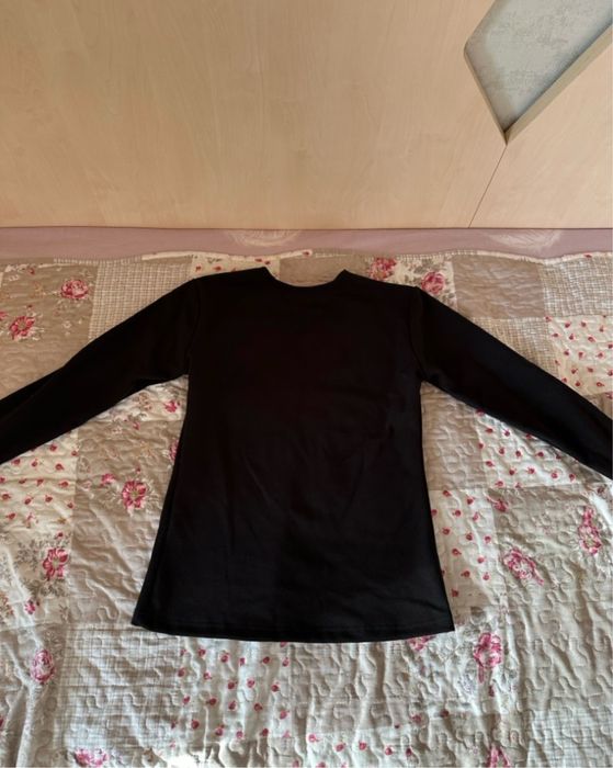 Термобілизна жіноча чорна з мікрофлісу