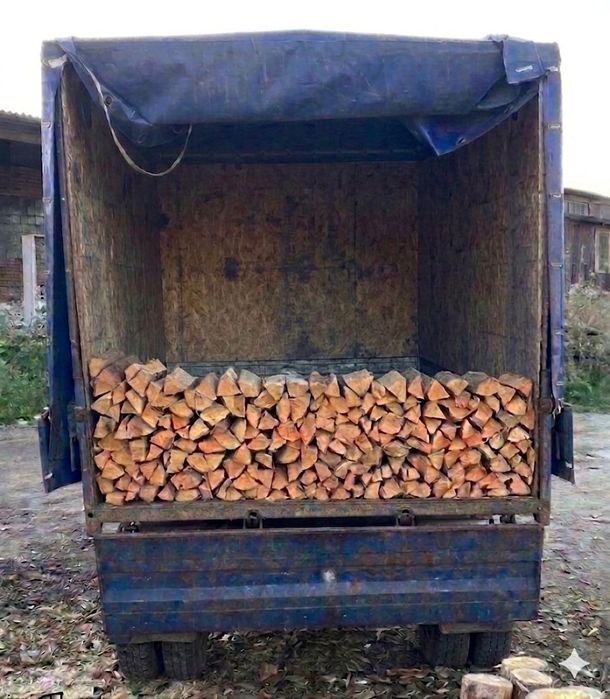 Дрова якісні, щільно складені, з доставкою без передплати. Мінімальна ціна. Оптом та в роздріб. 2/5/50 м3