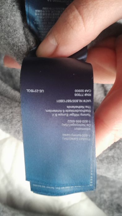 Зіп кофта Tommy Hilfiger нат.шерсть оригінал