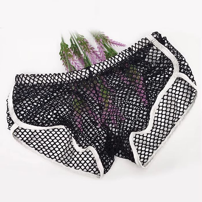 Męskie Przeźroczyste Bokserki z Siateczki - XXL