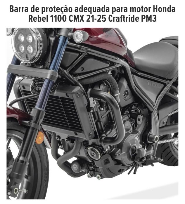 Crash bars pra Honda Rebel