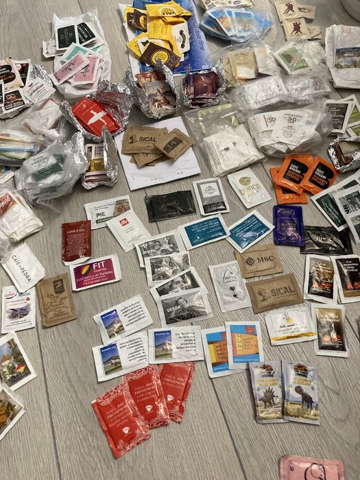 450 pacotes de açúcar