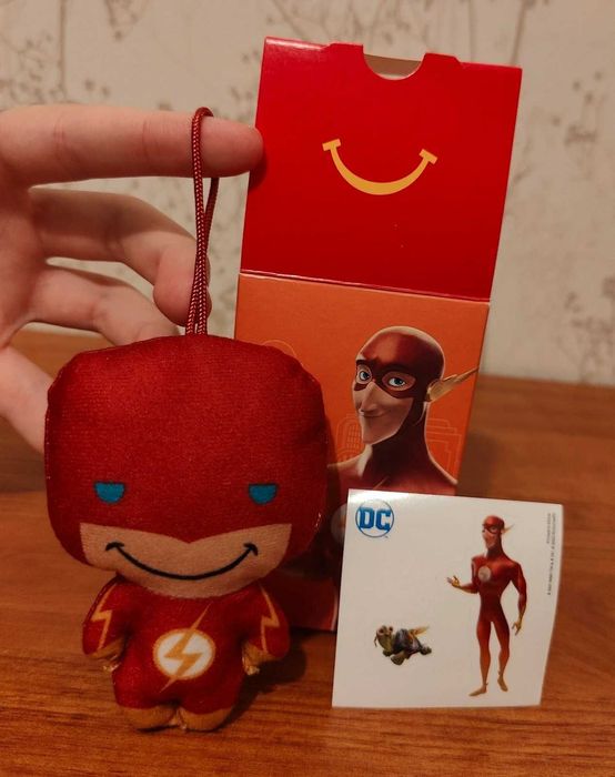 Brinquedo "THE FLASH" – McDonald’s Happy Meal 2021 (c/caixa original)