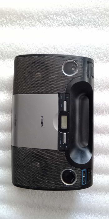 Philips az1627  магнитола бумбокс USB CD FM