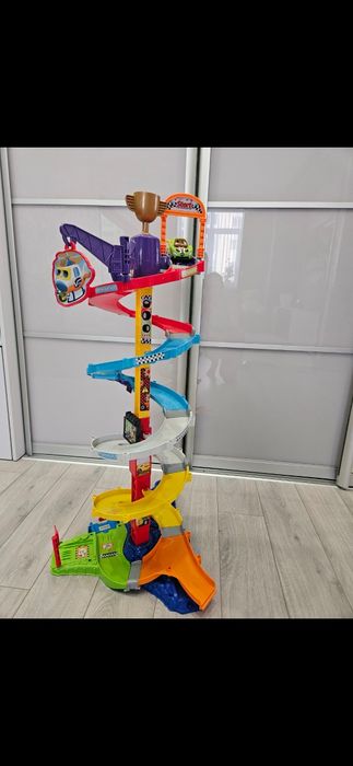 Автотрек Vtech Tut Tut Baby Flitzer 2-в-1 турбо-вежа 80-535004