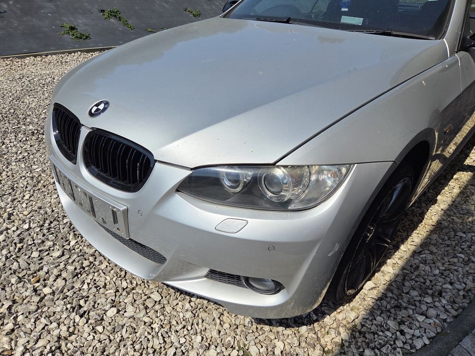 BMW e92 e93 przod m pakiet xenon maska zderzak lampy