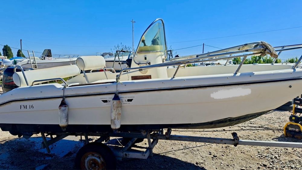 Barco - Rascala FM16 + Evinrude 70cv + Atrelado