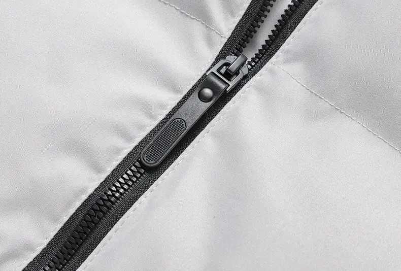 Мужская жилетка с капюшоном, высокое качество, цвет серый S и 2XL