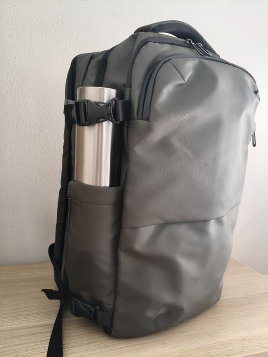 Mochila tech expansão com sistema vácuo