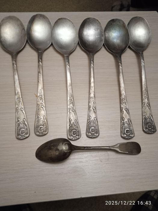 Мельхірові ложки