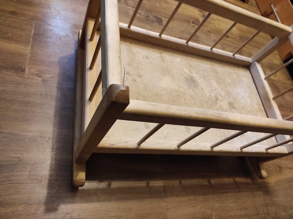 kołyska łózko bujane dla niemowlaka