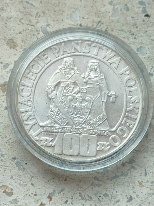 100 zł 1966 Mieszko i Dąbrówka