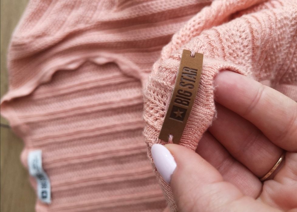 Big Star - ażurowy top wiskoza