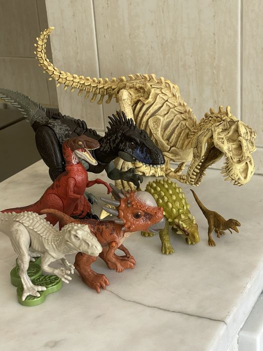 Jurassic World Figures Lot Collection Mattel Jurassic Park Dinossauros