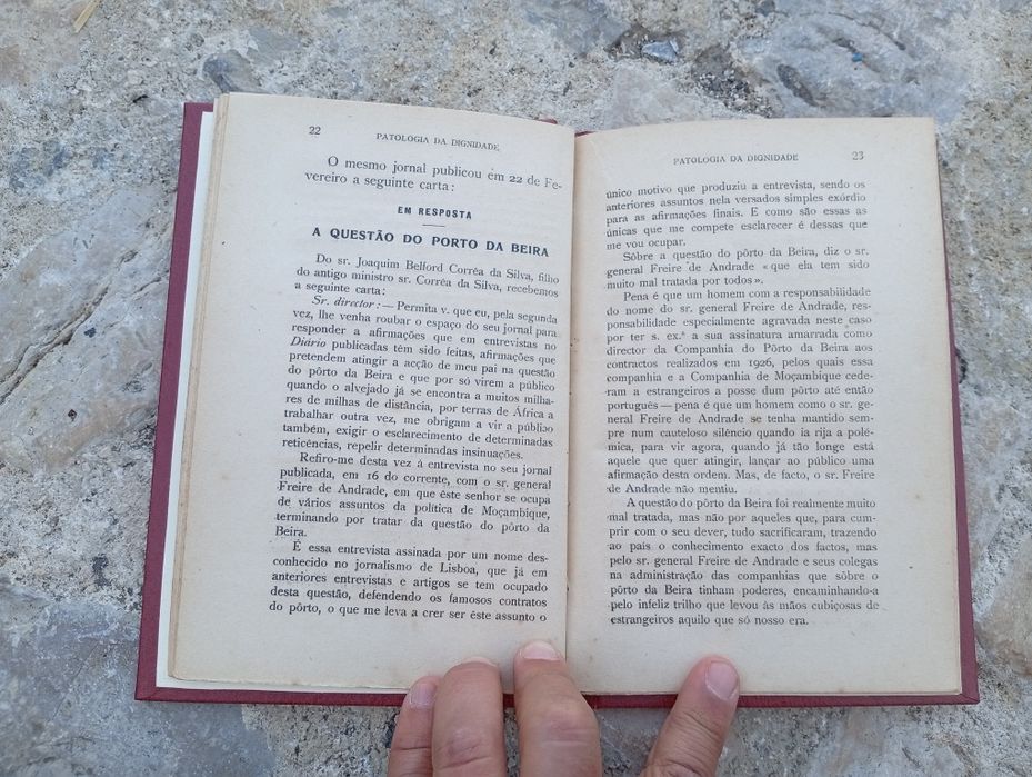 livro "Patologia da Dignidade"