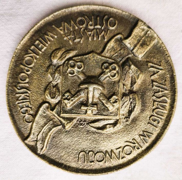 MEDAL PRL Ostrów Wielkopolski