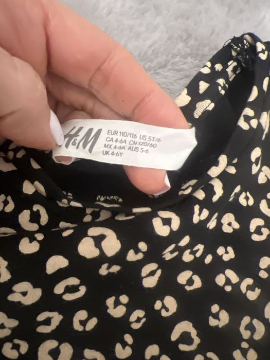 Костюм h&m, футбока с юбкою на зріст110/116