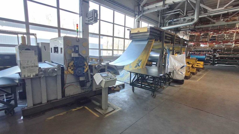 Лінія поперечної різки металу ЛПРС4-1280.2 (4 розмотувачі) 2019р.