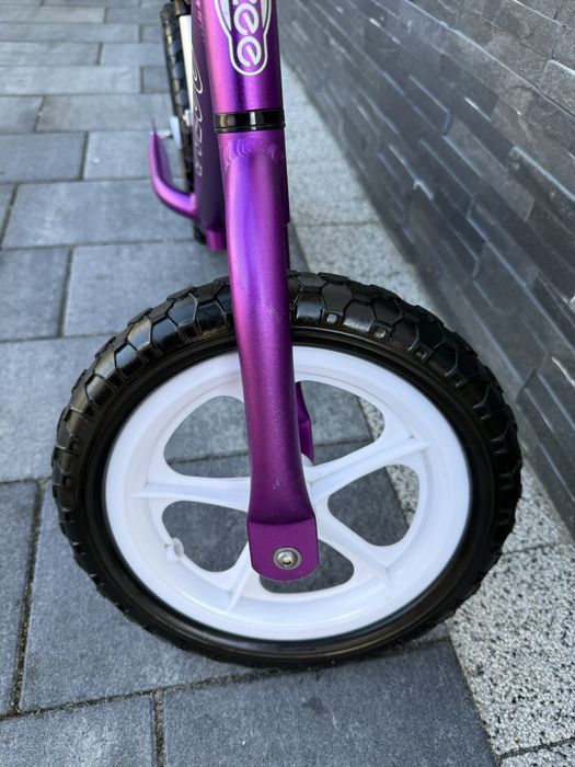 Rowerek biegowy CRUZEE 12" Fioletowy