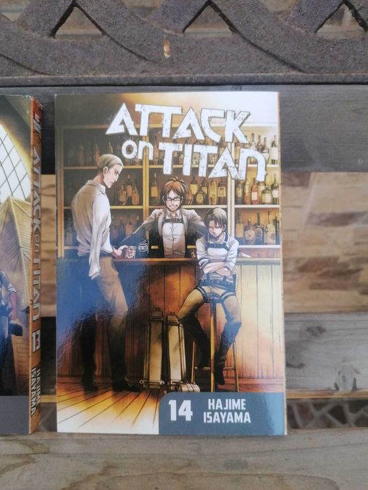 Attack on Titan/Shingeki no Kyojin - Volumes 1, 2, 5, 13 e 14 (inglês)