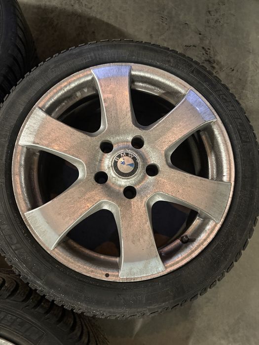 Alufelgi BMW 17” 5x120 michelin alpine 5