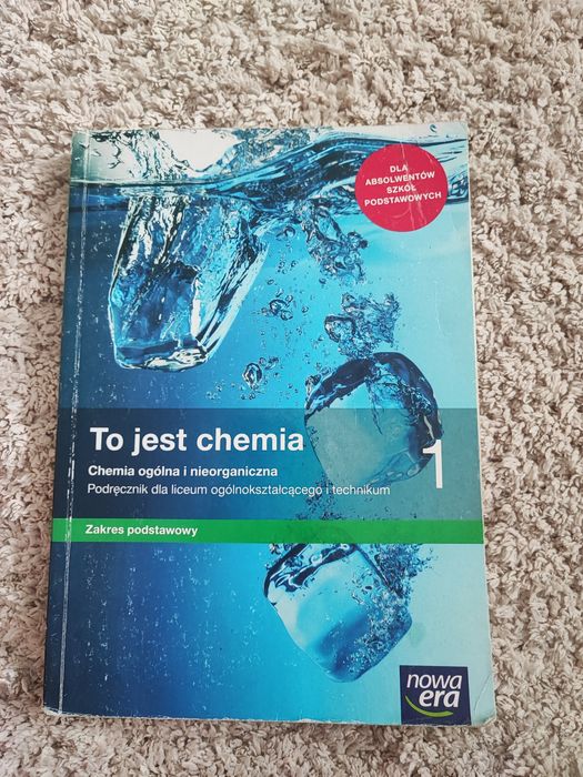 Podręcznik to jest chemia 1