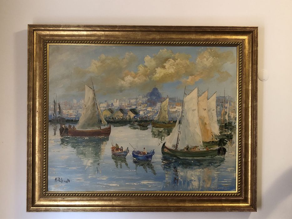 Oleo sobre tela assinado