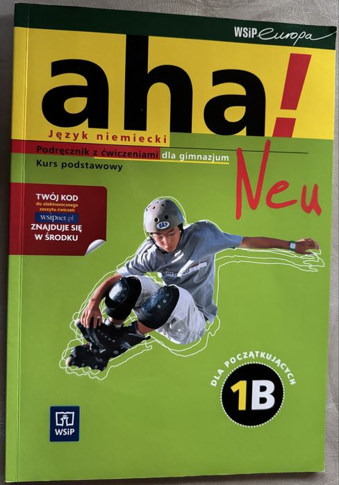 Podręcznik z ćwiczeniami aha 1B