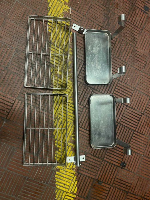 Suporte metálico para cozinha