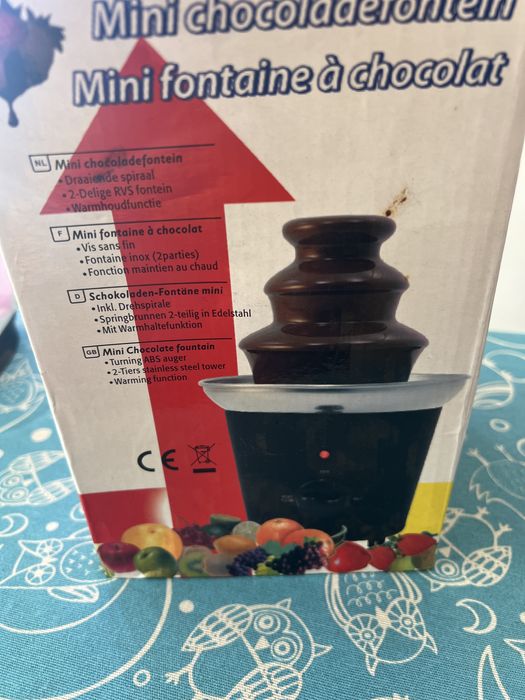 Cascata chocolate quente