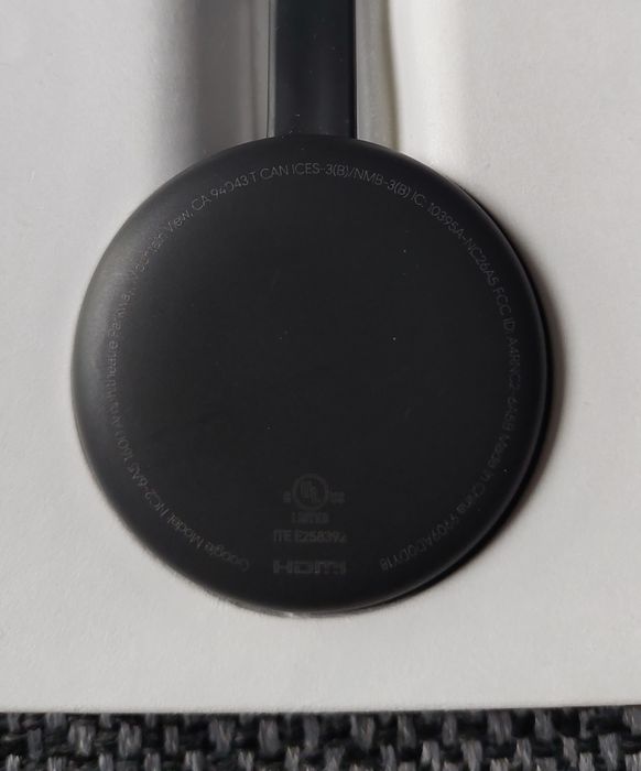Google Chromecast 3