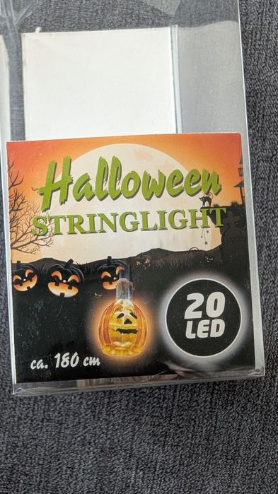 Lampki dyniowe Halloween