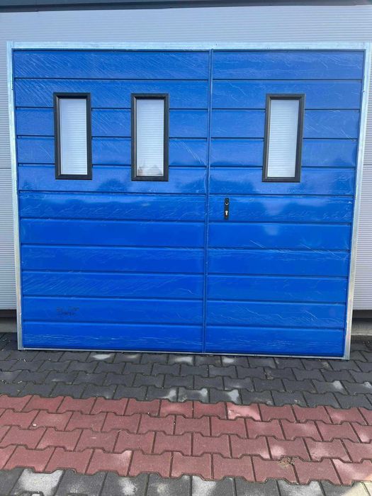 Brama garażowa, Drzwi stalowe, Brama na wymiar, Brama do muru