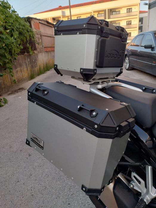 Kit 3 malas laterais e top case